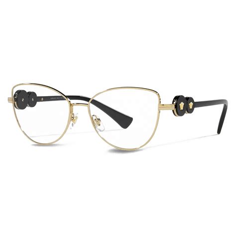 versace cat eye eyeglasses|women's Versace cat eye glasses.